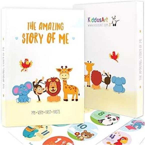 Baby Memory Book. Keepsake Journal, Scrapbook, Photo Album. Record Memories - Picture 8 of 8